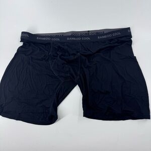 Bamboo Cool Men's‎ Boxer Briefs - Black